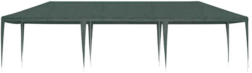 Profesionali proginė palapinė, žalios spalvos, 4x9m, 90g/m²