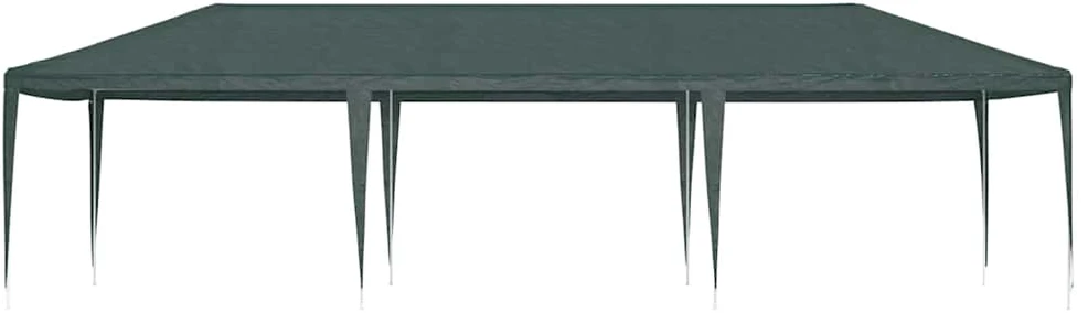 Profesionali proginė palapinė, žalios spalvos, 4x9m, 90g/m²