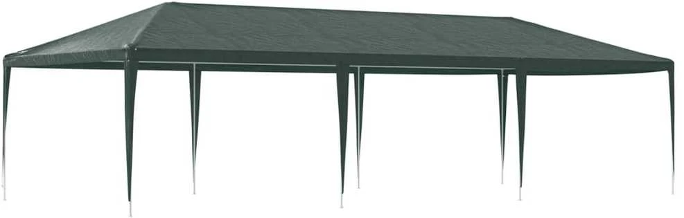 Profesionali proginė palapinė, žalios spalvos, 4x9m, 90g/m²