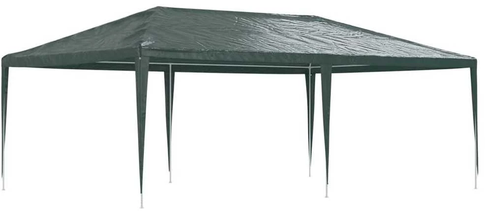 Profesionali proginė palapinė, žalios spalvos, 4x6m, 90g/m²