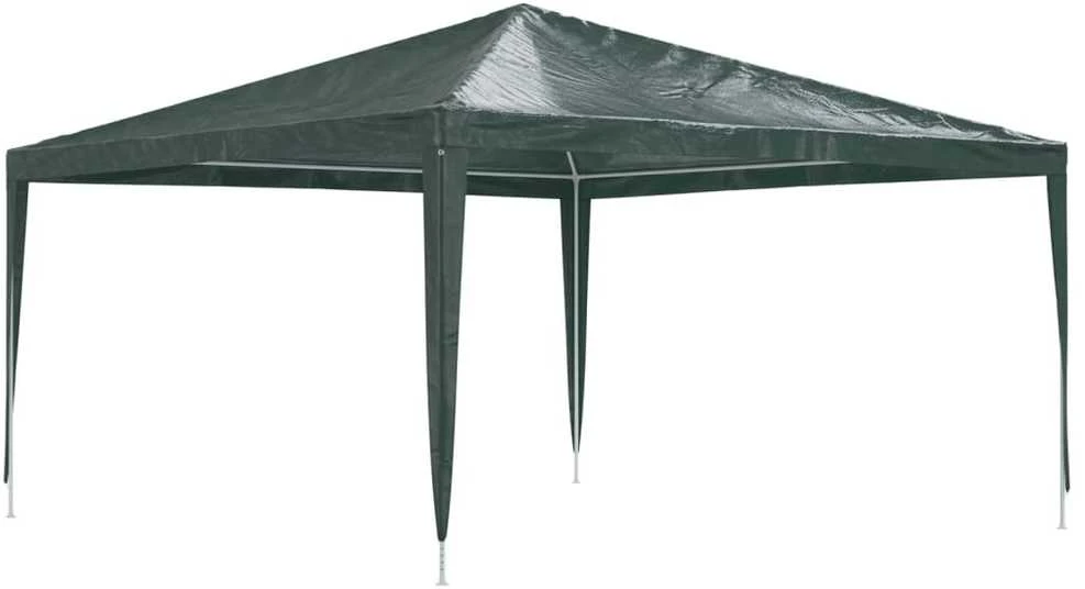 Profesionali proginė palapinė, žalios spalvos, 4x4m, 90g/m²