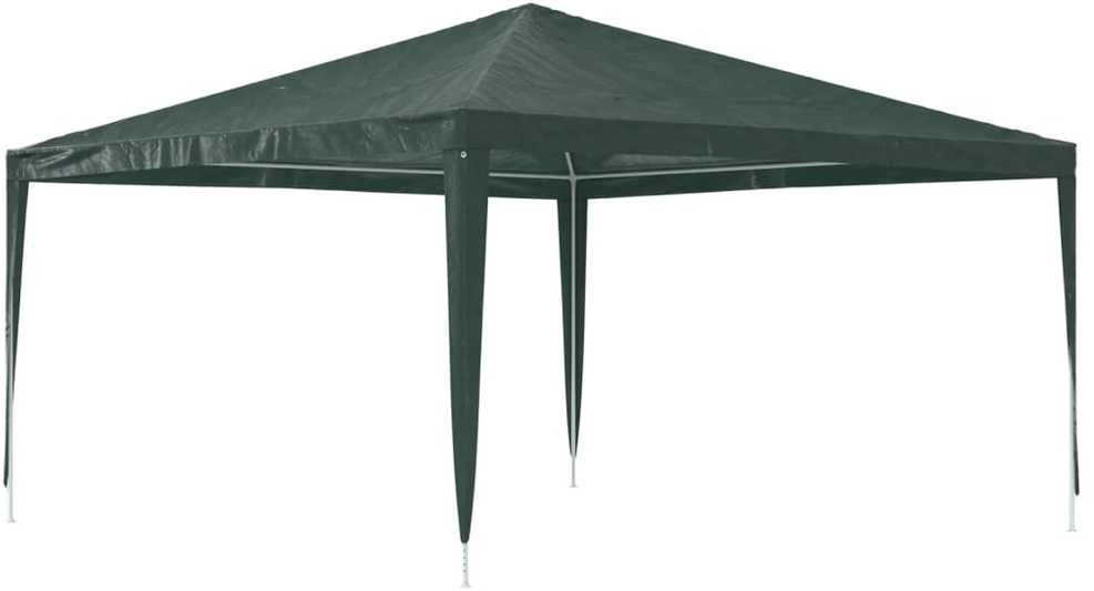 Profesionali proginė palapinė, žalios spalvos, 4x4m, 90g/m²