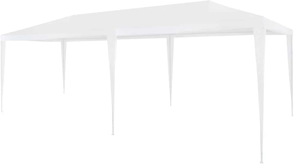 Proginė palapinė, balta, 3x6 m, PE