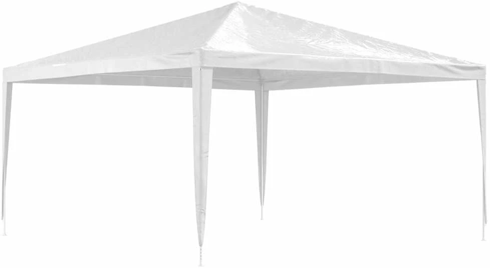 Proginė palapinė, baltos spalvos, 4x4m
