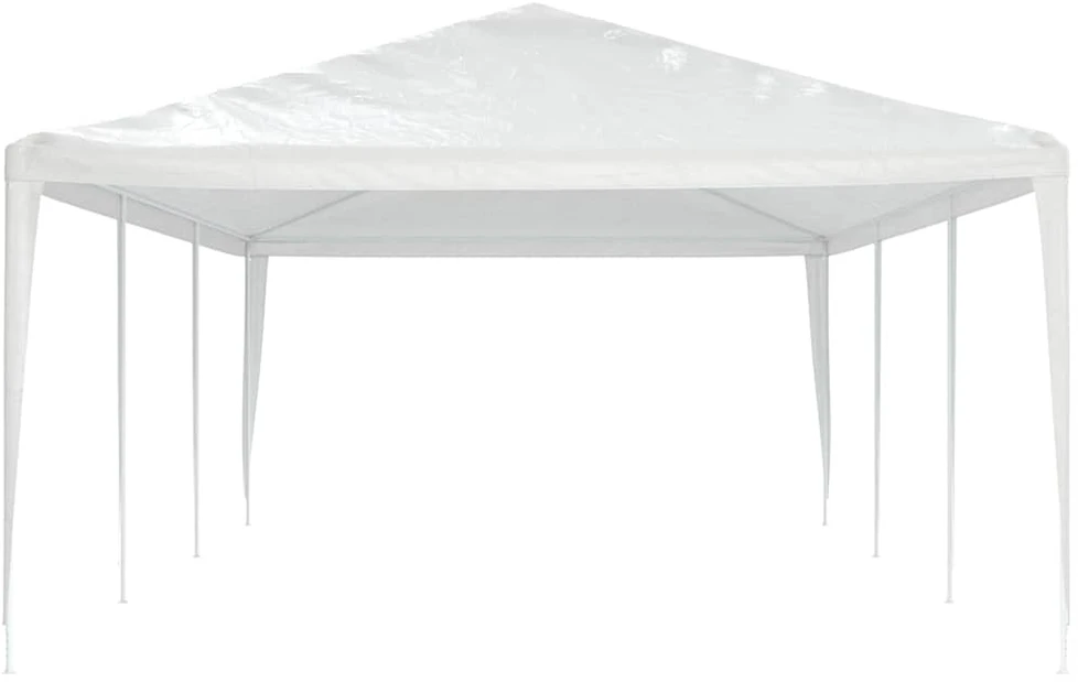 Proginė palapinė, baltos spalvos, 4x9m