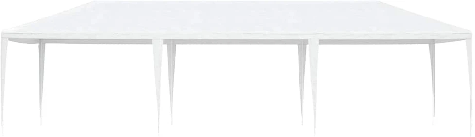 Proginė palapinė, baltos spalvos, 4x9m