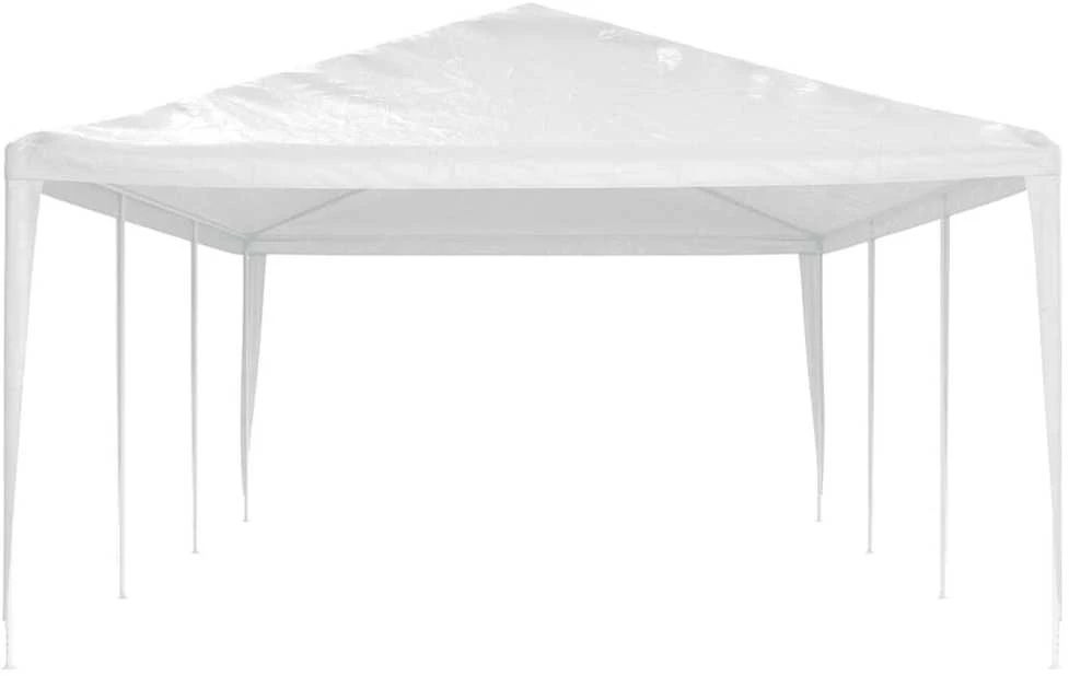 Proginė palapinė, baltos spalvos, 4x9m