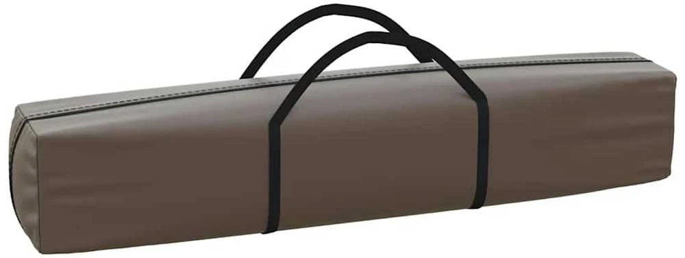 Proginė palapinė su šoninėmis sienomis, taupe, 3x3m