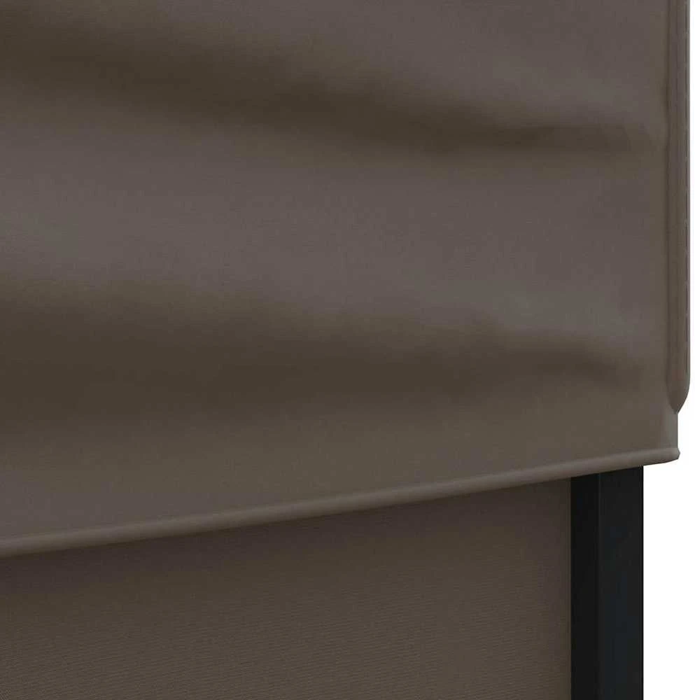 Proginė palapinė su šoninėmis sienomis, taupe, 3x3m