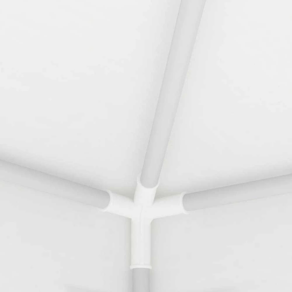 Proginė palapinė su šoninėmis sienomis, balta, 4x6m, 90g/m²