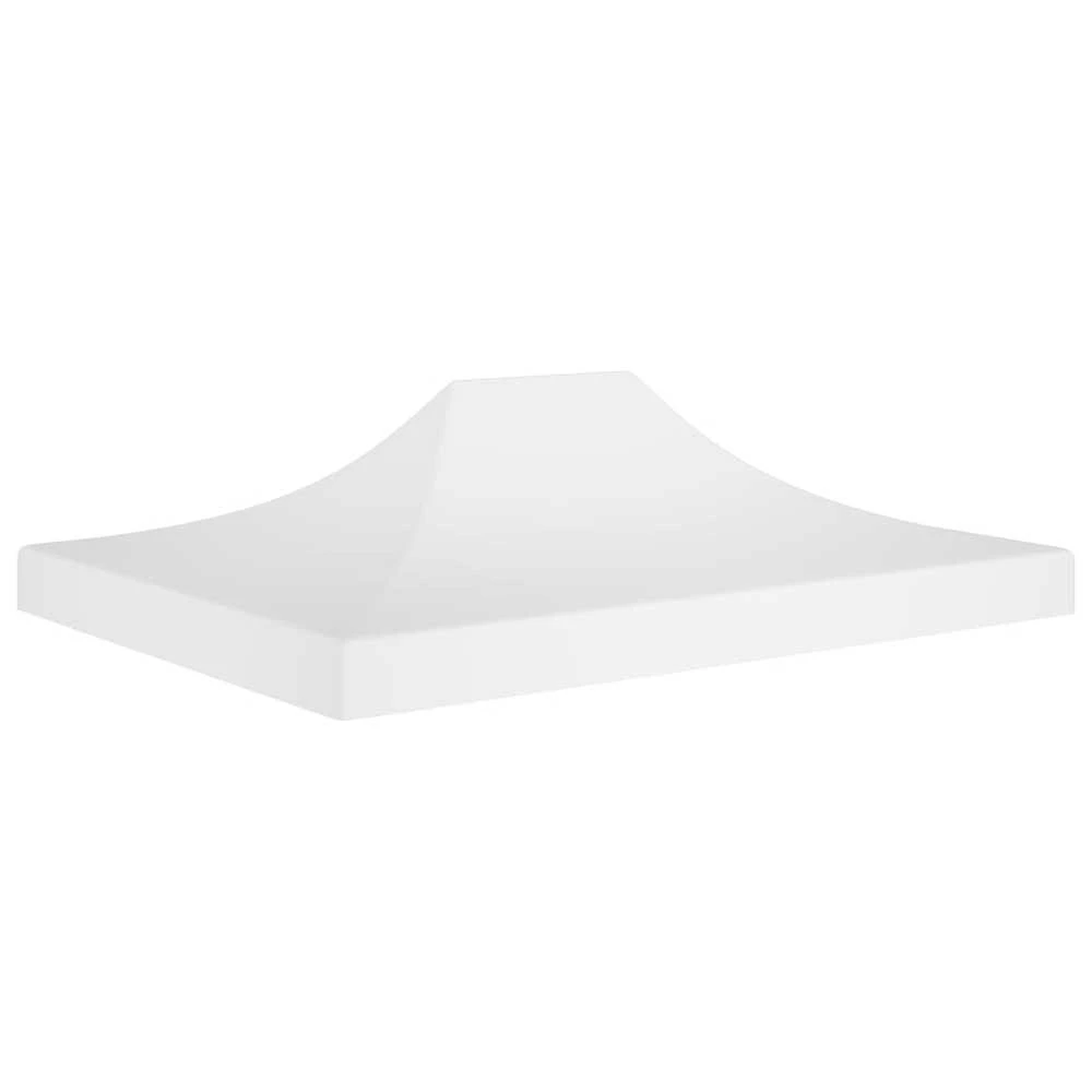 Proginės palapinės stogas, baltos spalvos, 4,5x3m, 270 g/m²