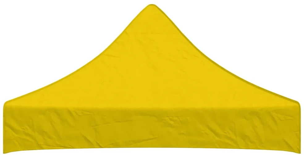 Proginės palapinės stogas, geltonos spalvos, 2x2m, 270 g/m²