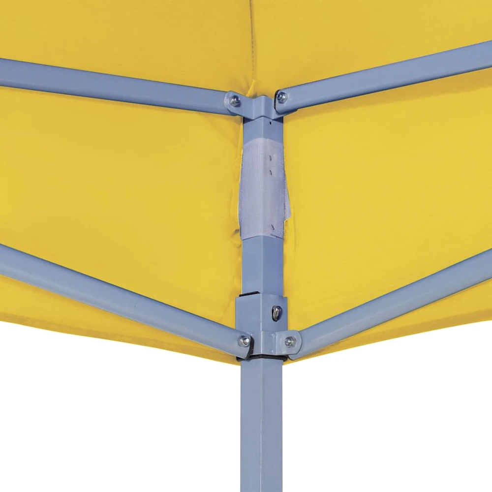 Proginės palapinės stogas, geltonos spalvos, 2x2m, 270 g/m²