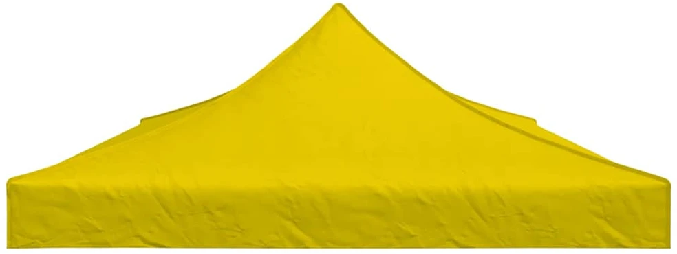 Proginės palapinės stogas, geltonos spalvos, 6x3m, 270 g/m²