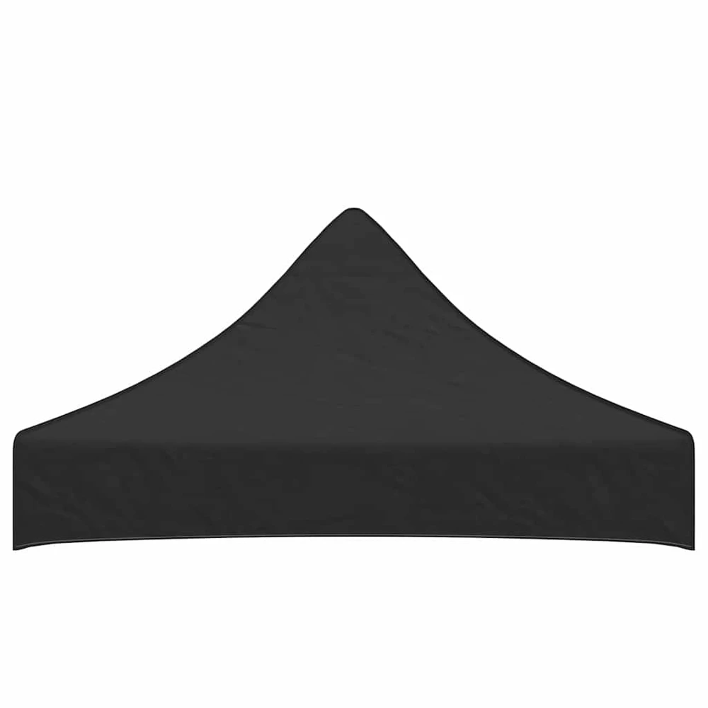 Proginės palapinės stogas, juodos spalvos, 2x2m, 270 g/m²