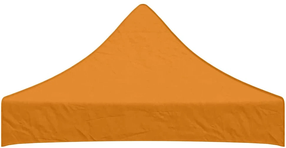 Proginės palapinės stogas, oranžinės spalvos, 2x2m, 270 g/m²