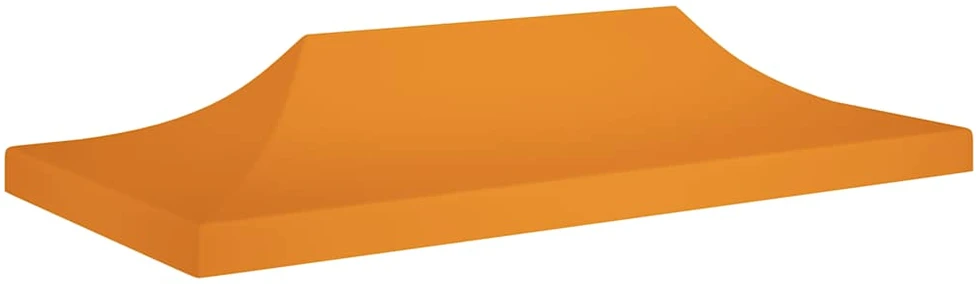 Proginės palapinės stogas, oranžinės spalvos, 6x3m, 270 g/m²