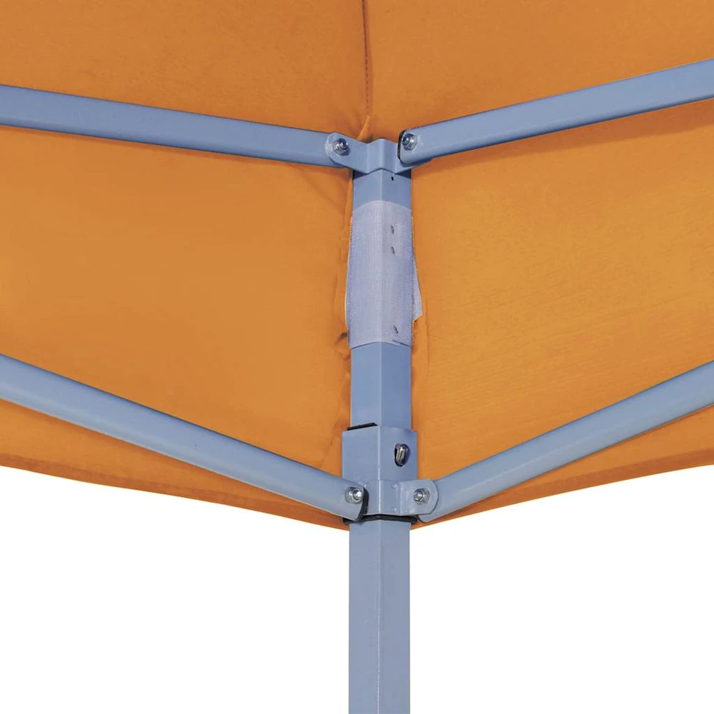 Proginės palapinės stogas, oranžinės spalvos, 6x3m, 270 g/m²