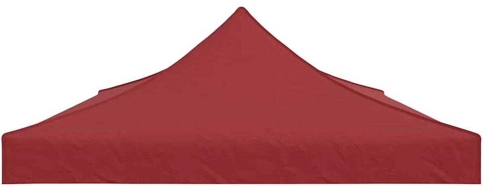 Proginės palapinės stogas, tamsiai raudonas, 6x3m, 270 g/m²