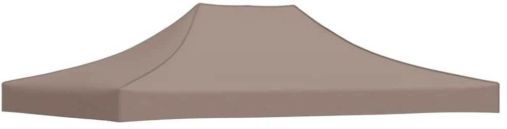 Proginės palapinės stogas, taupe spalvos, 4x3m, 270 g/m²