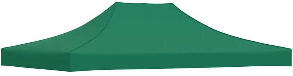 Proginės palapinės stogas, žalios spalvos, 4,5x3m, 270 g/m²
