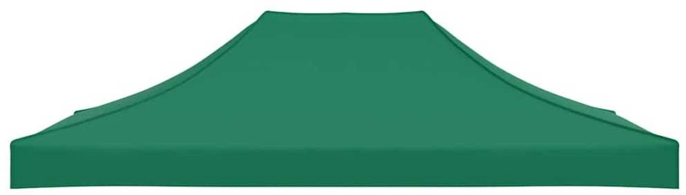 Proginės palapinės stogas, žalios spalvos, 4.1 x 2.8m, 270 g/m²