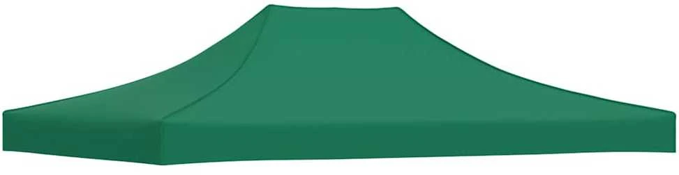 Proginės palapinės stogas, žalios spalvos, 4.1 x 2.8m, 270 g/m²