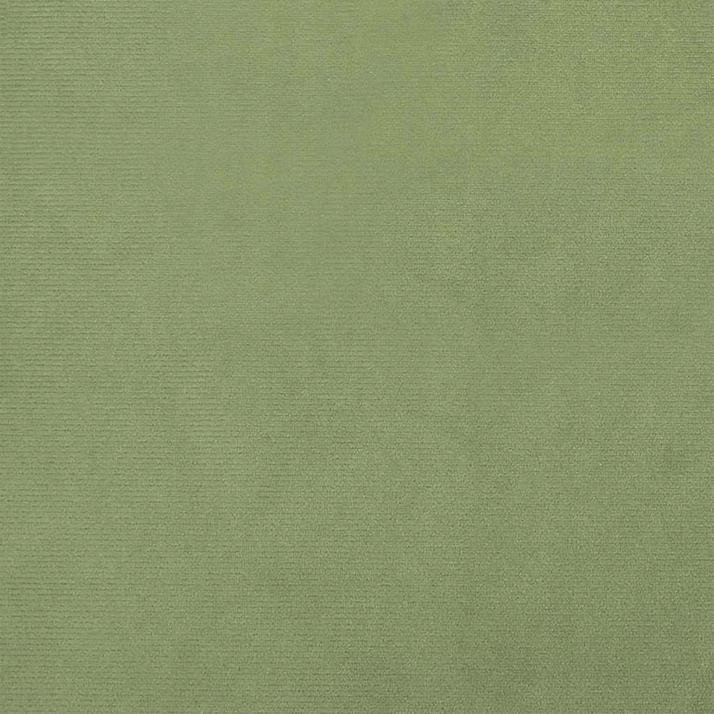 Pufas-daiktadėžė, garstyčių žalios spalvos, aksomas, apskritas 31 x 37 cm