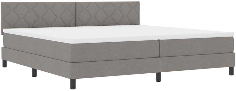 Kiemas lova su pagalve Tortora 200 x 200 cm audinys