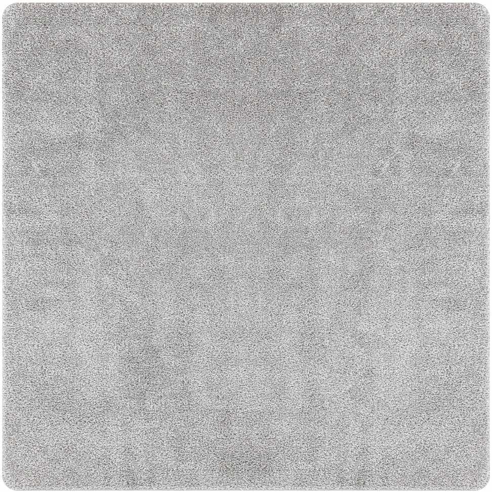 Neslystantis plaukuotas kilimas Pilka 120 x 120 cm PP