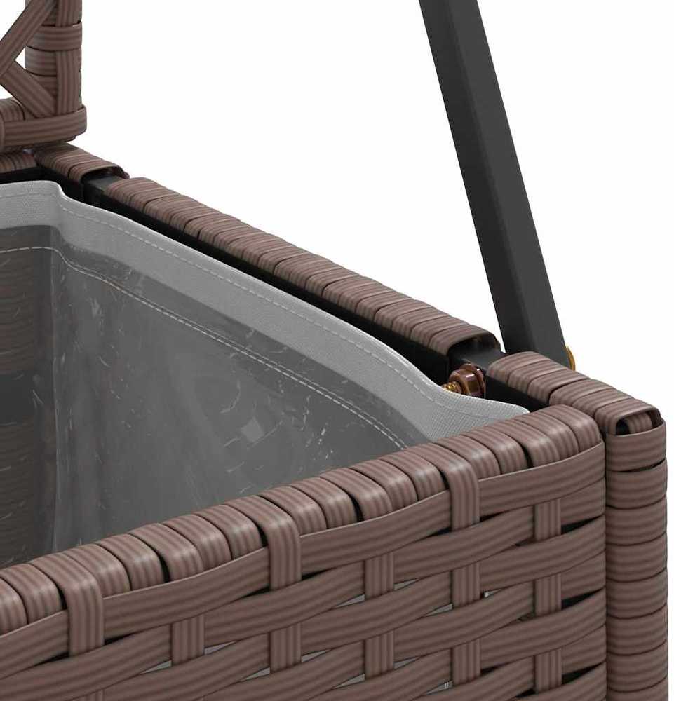 Sodo trelių vazonas Ruda 70 x 30 x 135 cm Metalas