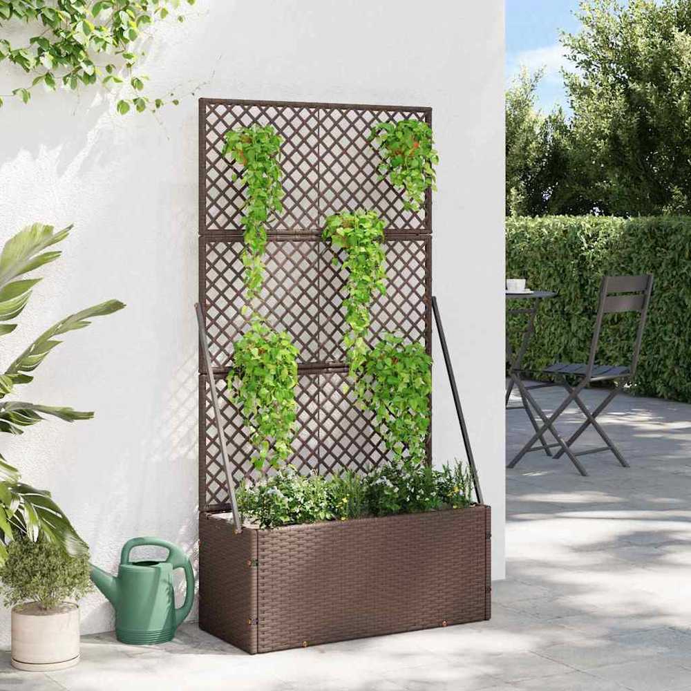 Sodo trelių vazonas Ruda 70 x 30 x 135 cm Metalas