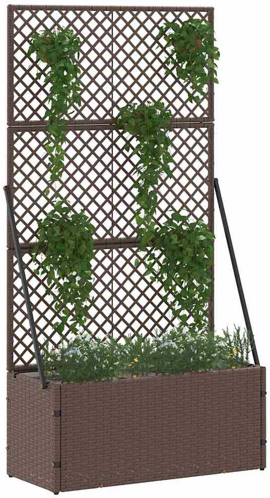 Sodo trelių vazonas Ruda 70 x 30 x 135 cm Metalas