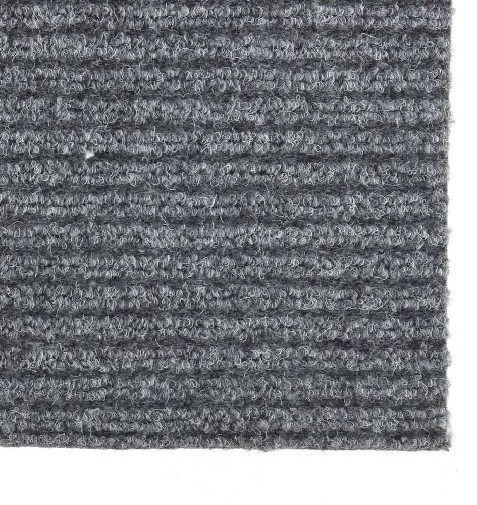 Purvą sugeriantis kilimas-takelis, pilkos spalvos, 100x350cm