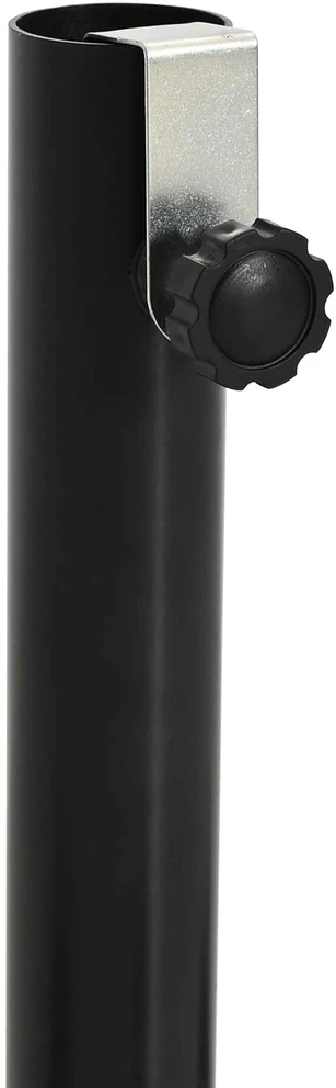 Pusės parasolio bazės rėmas Juoda Plienas for 32-38 mm Pole