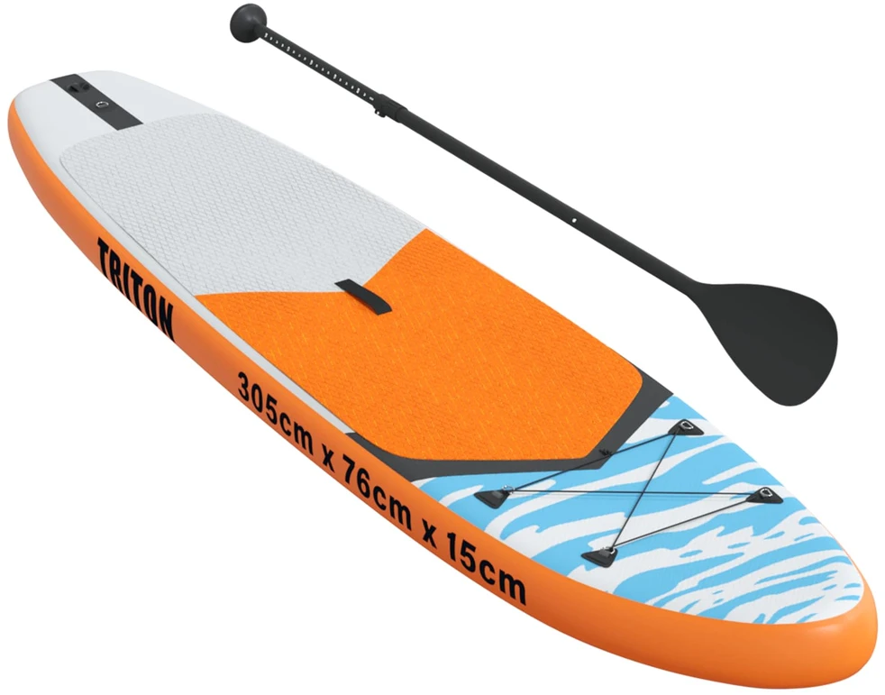 Pūstinis stalo irklavimo lenta TRITON 305 x 76 x 15 cm Mėlyna