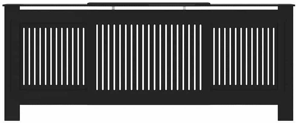 Radiatoriaus dangtis 2 vnt. Juoda 205 x 20,5 x 81,5cm