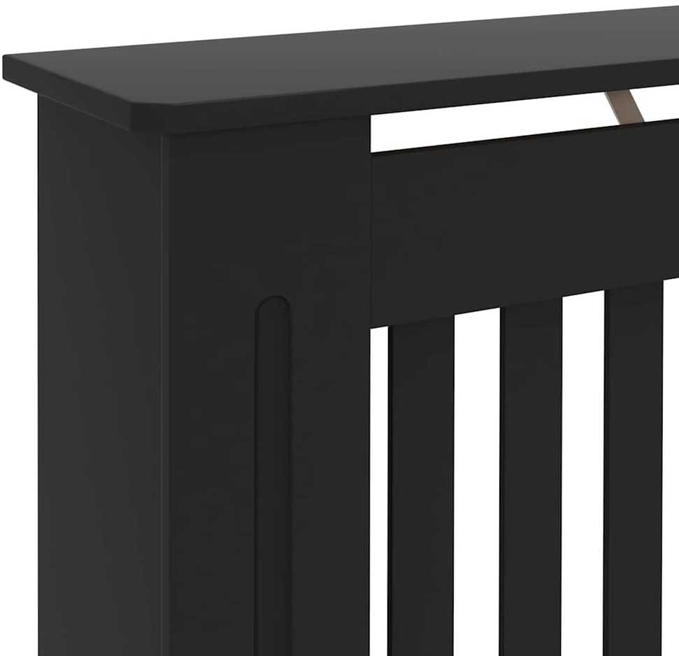 Radiatoriaus dangtis 2 vnt. Juoda 172 x 19 x 81,5 cm