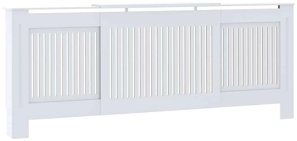 Radiatoriaus dangtis 2 vnt. Balta 205 x 20,5 x 81,5cm