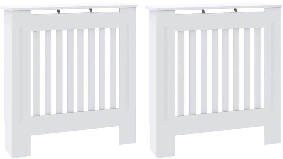 Radiatoriaus dangtis 2 vnt. Balta 78 x 19 x 81,5cm