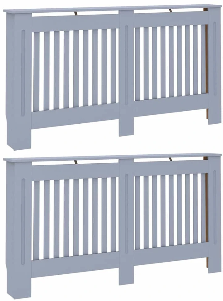 Radiatoriaus dangtis 2 vnt. Pilka 152 x 19 x 81,5 cm
