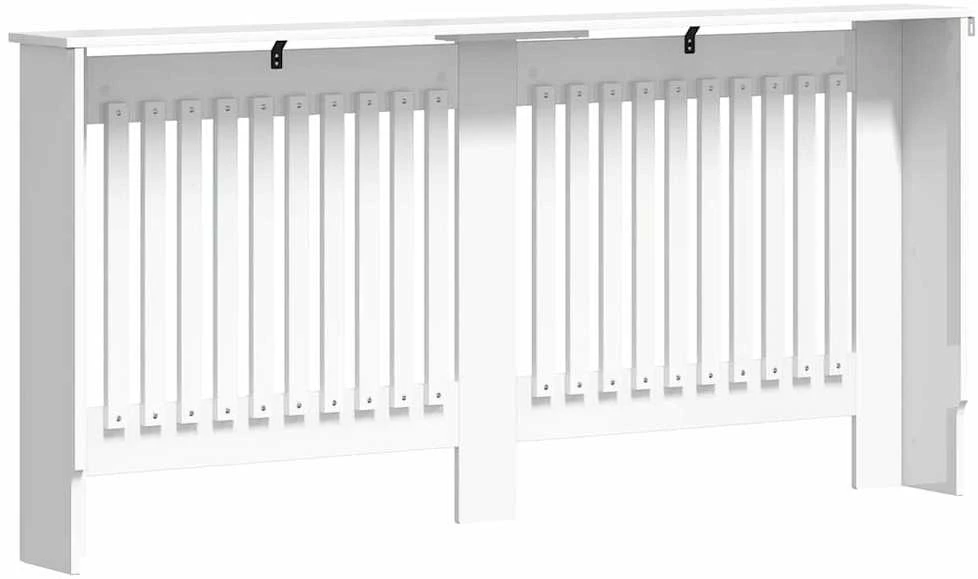 Radiatoriaus dangtis Itin blizgi balta 172 x 19 x 81,5 cm