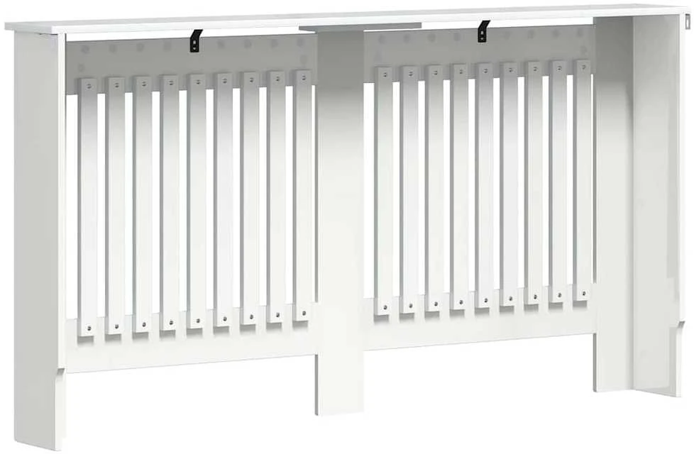 Radiatoriaus dangtis Itin blizgi balta 152 x 19 x 81,5 cm