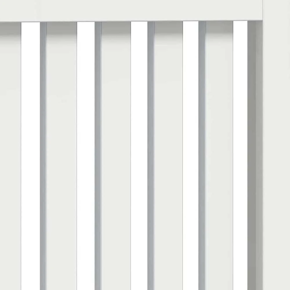 Radiatoriaus dangtis Itin blizgi balta 172 x 19 x 81,5 cm