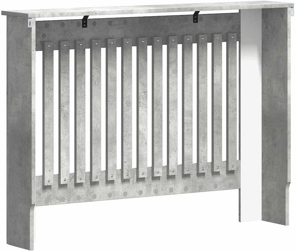 Radiatoriaus dangtis Betono pilka 112 x 19 x 81,5 cm