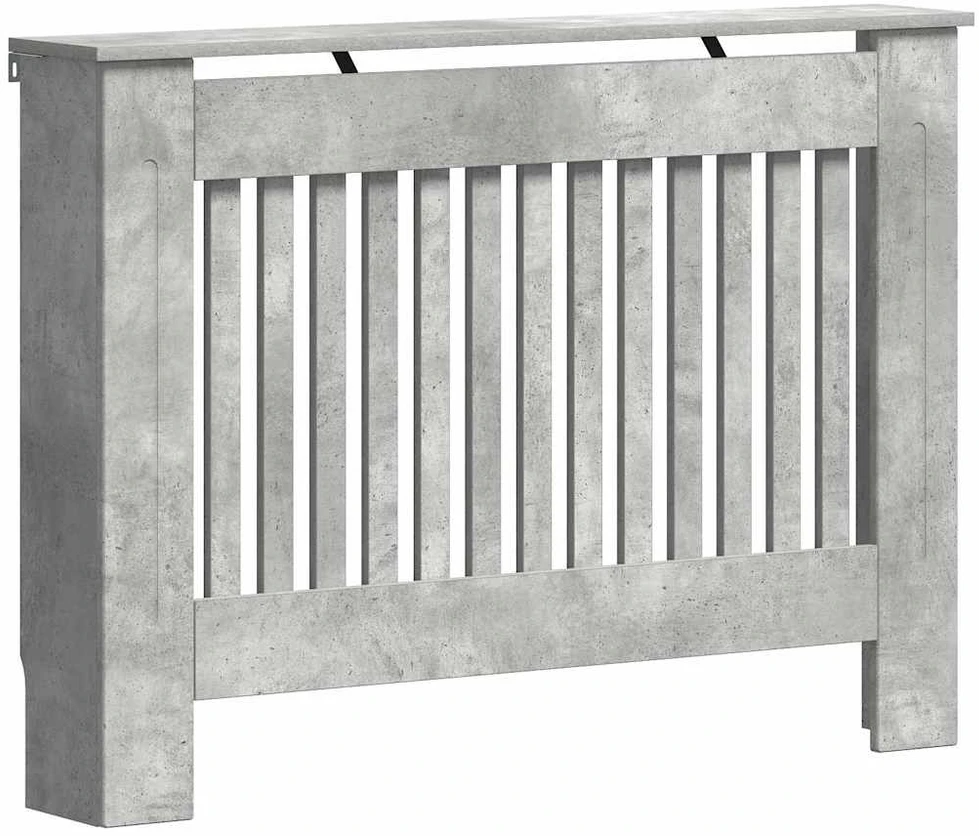 Radiatoriaus dangtis Betono pilka 112 x 19 x 81,5 cm