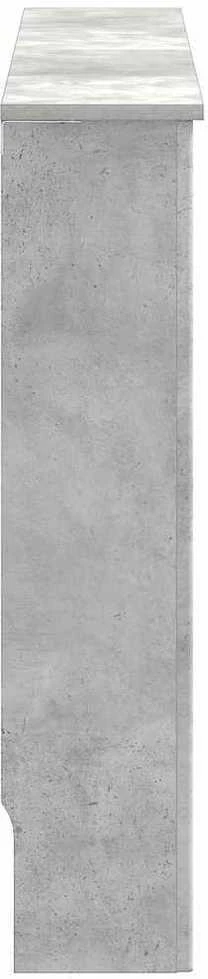 Radiatoriaus dangtis Betono pilka 152 x 19 x 81,5 cm