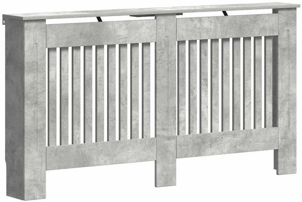 Radiatoriaus dangtis Betono pilka 152 x 19 x 81,5 cm