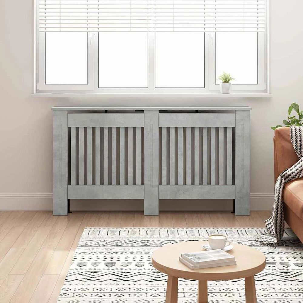 Radiatoriaus dangtis Betono pilka 152 x 19 x 81,5 cm