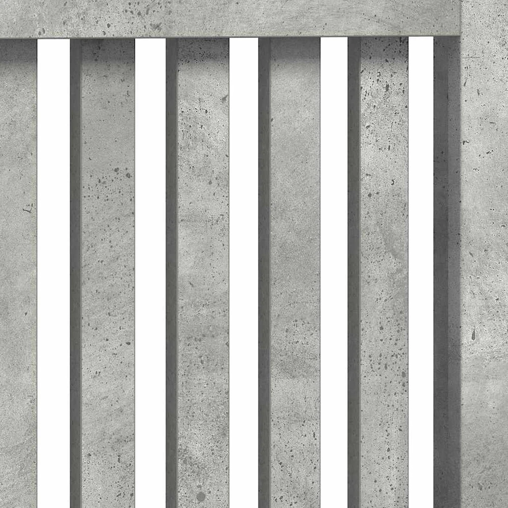 Radiatoriaus dangtis Betono pilka 152 x 19 x 81,5 cm
